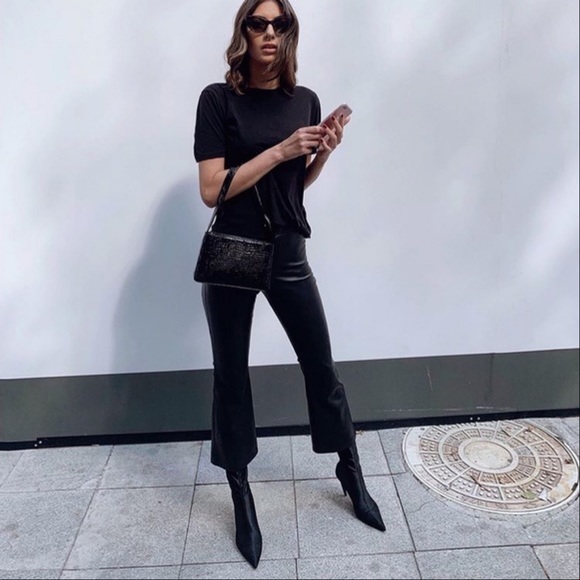 zara flared pants